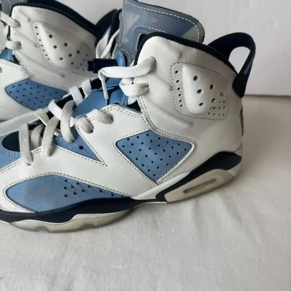Nike Air Jordan 6 Retro UNC Mid Sneakers Men's 8.5 CT8529 Nike Air Jordan 6 Retro UNC Mid Sneakers Men's 8.5 CT8529